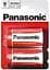 Сольові батарейки Panasonic 1,5 V D R20 Red Zink, 2 шт. (R20REL/2BPR) - мініатюра 1