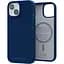 Чехол-накладка Njord Suede MagSafe Case Blue для iPhone 15 (NA51SU01) - миниатюра 1