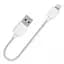 USB Cable Short 180 мm Lightning - мініатюра 1