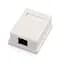 Комп'ютерна розетка RJ45x1 UTP cat.5e 8P8C Vinga (VCPRJ45O1NE) - мініатюра 1