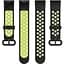Ремінець DK Silicone Sport Band Nike для Xiaomi Mi Watch Lite (012954) (black / green) - мініатюра 3