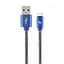 Дата кабель USB 2.0 AM to Type-C 2.0m Cablexpert (CC-USB2J-AMCM-2M-BL) - мініатюра 1