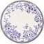 Тарілка Alba ceramics Butterfly, 26 см, біла з синім (769-007) - мініатюра 1