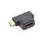 Переходник HDMI (F) to mini HDMI (M) / micro HDMI (M) PowerPlant (CA912056) - миниатюра 2