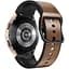 Ремешок для Samsung Galaxy Watch 5 Pro 45mm - коричнево-черный ширина крепления 20мм силикон-кожа Watchbands West (W17-6WB11753111) - миниатюра 1