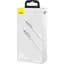 Кабель Baseus Cafule Metal Type-C to Type-C 100W (2m) white (CATJK-D02) - мініатюра 2