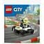 Конструктор LEGO City Гонщик на картингу 48 деталей (30719) - мініатюра 1