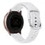 Силиконовый ремешок Watchbands белый для Samsung Galaxy Watch Active - размер L (WB0021NORMALWHITEA) - миниатюра 2