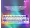 Клавіатура ігрова механічна бездротова Ajazz AK-650WP White-Purple RGB Flying Fish Switch Hot-Swap - мініатюра 16