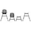 Стульчик для кормления Kidwell Eatan 4 в 1 Gray (5901130091027) - миниатюра 3