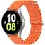 Ремешок для Zepp E - оранжевый ширина крепления 20мм силикон Watchbands Hump (W23-0WB14199198) - миниатюра 1