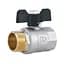 Кран кульовий SD Plus 3/4" ВЗ для води (метелик) SD607W20 - мініатюра 1