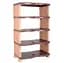 Етажерка Violet House Еко Beige Ротанг, поліпропілен, 80,5х48х30 см, бежева (0756 Рот Эко BEIGE 48*30*79 см) - мініатюра 1