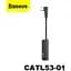 Переходник Baseus L53 Type-C to Type-C + 3.5 мм AUX + Macbook support PD 18W - миниатюра 3
