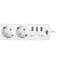 Мережевий фільтр LogicPower Premium LP-X3 USB 2200 Вт White 2 м - мініатюра 3