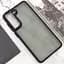 Чохол TPU+PC Lyon Frosted для Samsung Galaxy S22 Black - мініатюра 4