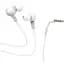 Проводные вакуумные наушники Hoco M86 Oceanic universal earphones with mic, 3.5mm, 1.2m, white - миниатюра 1