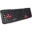 Клавіатура Esperanza Wired EGK102 USB Red (EGK102RUA) - мініатюра 1