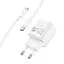СЗУ Hoco C146A Charm PD20W (1USB-C) + кабель Type-C to Type-C - миниатюра 7