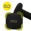 Гантелі вінілові Cornix Square 2 x 3 кг XR-0408 Black - мініатюра 3