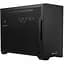 Корпус ALmordor Sharky 170I ITX Black, без БЖ, Mini Tower SFF, для Mini ITX, 1xUSB 3.0, 1xType-C, макс. CPU - 70 мм / VGA - 330 мм / PSU - 160 мм, райзер для вертикальної установки GPU, алюмінієвий (ALS170IBK) - мініатюра 1