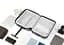 Чемодан Tanjiezhe Fashionable Lightweight Trolley Case 24 Grey - миниатюра 4