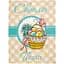 Кухонний рушник вафельний Home Line Пасха Кошик 60х45 см (161857) - мініатюра 1