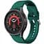 Ремінець для Samsung Galaxy Watch 4 Classic 42mm - зелений ширина кріплення 20мм силікон Watchbands Diamond (W28-5WB62202667) - мініатюра 1