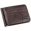 Стильний чоловічий затискач ST Leather 18941 коричневий - мініатюра 1
