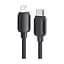 Дата кабель USB-C to Lightning 1.0m 20W black Essager (EXCTL-WL01-P) - мініатюра 1