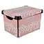 Кошик із кришкою Violet House Decor Pink Flowers, поліпропілен, 20 л (0648 DECOR POWDER FLOWER с/кр. 2) - мініатюра 2