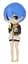 Фигурка Banpresto Q Posket Re Zero Rem Рем Жизнь в альтернативном мире с нуля 14 см WST RZ 22.94 - миниатюра 2