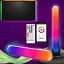 Розумні світлодіодні LED панелі RGB Smart Led Light Bar Bluetooth синхронізація з музикою - мініатюра 3