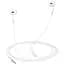 Навушники Hoco Pure joy wire control earphones with microphone 3.5 мм M109 білі - мініатюра 3
