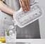 Форма силіконова ICE CUBE TRAY для льоду 17 кульок, у вигляді пляшки, сіра - мініатюра 2