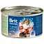 Влажный корм для котов Brit Premium by Nature Turkey with Lamb с индейкой и ягненком 200 г - миниатюра 1