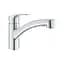 Змішувач для кухні з висувним виливом Grohe Eurosmart 30305001 Хром - мініатюра 1