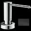 Дозатор кухонний Hansgrohe A51 500 ml врізний Matt Black 40448670, Чорний матовий - мініатюра 2