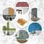 Мозаїка дзеркальна Wall Sticker 298х298х4.5мм Помаранчева SW-00002365 - мініатюра 5