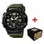 Наручные часы мужские 004 Тризуб срібло Army Green-Black Awarder acs0032001 - миниатюра 1