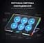 Охлаждающая подставка для ноутбука до 18 дюймов GamePro GPCP-890 RGB 2xUSB 6xfans - миниатюра 4