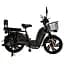 Электроскутер Двухместный Crosser E-Delta (800W,60V,15Ah) Черный - миниатюра 1
