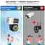 IP-камера уличная с двойным объективом XON SmartCam Wi-Fi 1080P (SCWEW22VW 3701) Белая - миниатюра 8