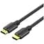 Кабель мультимедійний HDMI M to HDMI M 5.0m 4K cotton braided black Vention (ALLBJ) - мініатюра 1