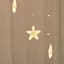 Гирлянда LED Star штора Звездочки 136 led длина 3 метра - миниатюра 2