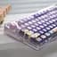 Набір кейкапів PBT MOA-Starry River Dream / Compatible with Cherry MX Switch, Gateron, TTC, Clones, Фіолетовий - мініатюра 2