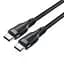 Кабель Acefast C8-03 USB-C to USB-C зарядный кабель для передачи данных черный - миниатюра 3