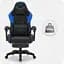 Крісло Cabro C501 Black-Blue тканина - мініатюра 8