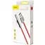 Кабель Baseus Iridescent Lamp Mobile Game Cable USB to Lightning 2.4A 1m CAL7C-A09 Red - мініатюра 3