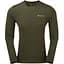 Термокофта Montane Dart Long Sleeve T-Shirt Kelp Green XL (1004-MDRLSKELX12) - мініатюра 1